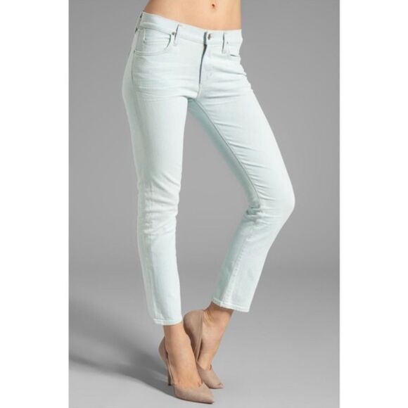 CITIZENS OF HUMANITY Carlton Retro slim jeans light blue wash‎ size 29 - Picture 1 of 16